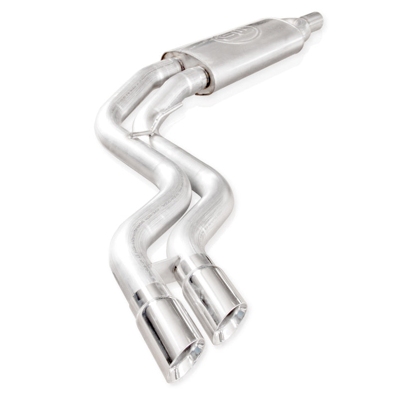 Stainless Works 2011-14 Ford Raptor Exhaust Y-Pipe Mid Resonator Front Passenger Rear Tire Exit