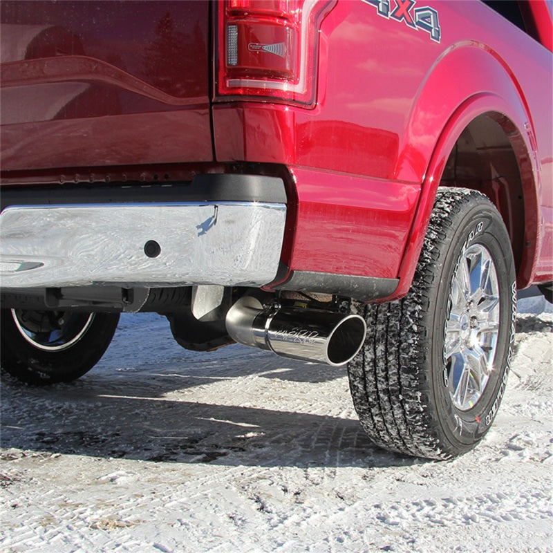 MBRP 2015-20 Ford F-150 2.7L / 3.5L EcoBoost 4in Cat Back Single Side Alum Exhaust System