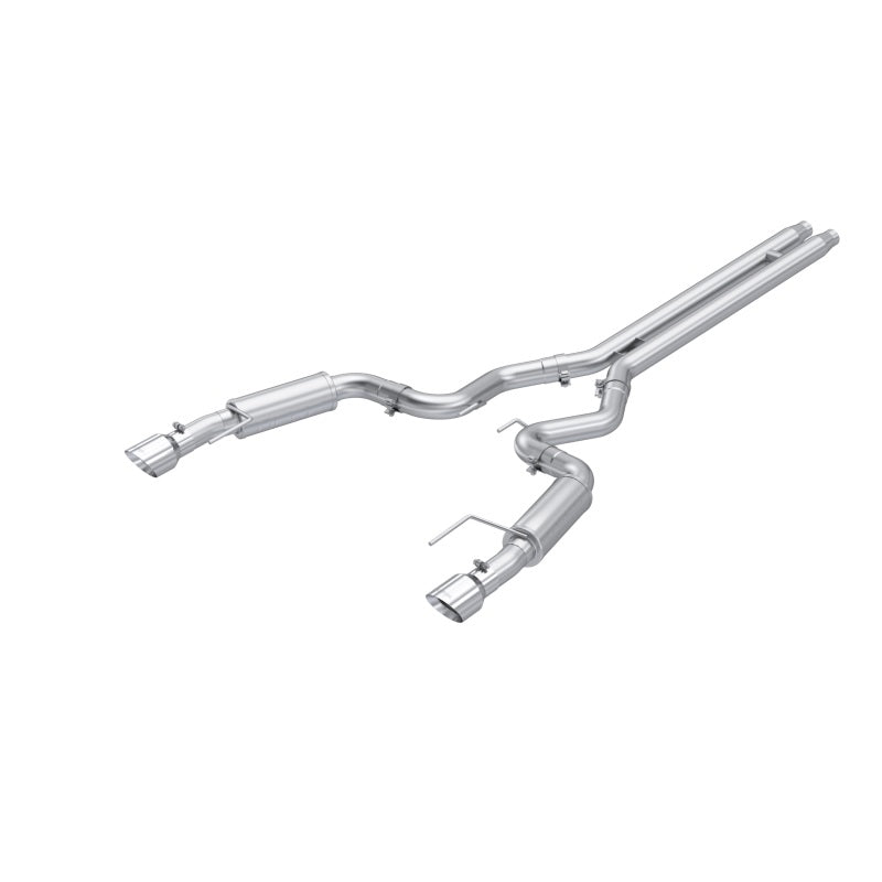 MBRP 2024 Ford Mustang GT S650, 5.0L 3in Dual Split Rear Aluminized Steel