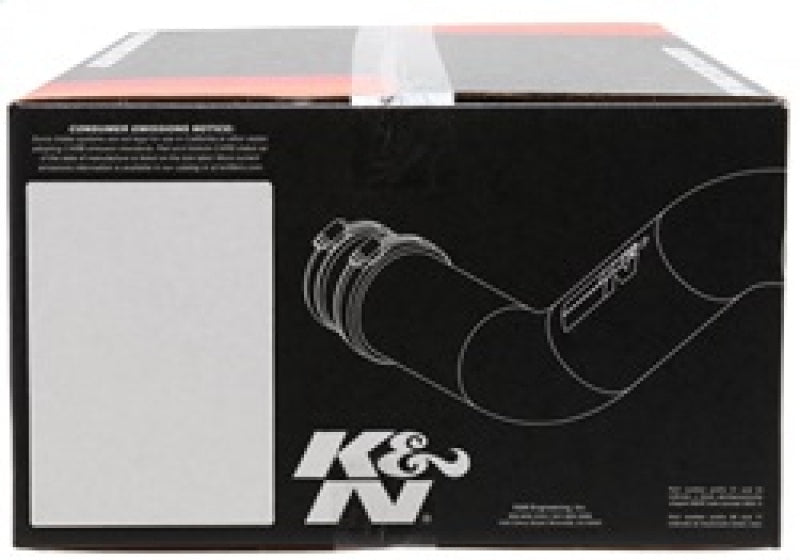 K&amp;N 02 Honda Civic Si Red Typhoon Short Ram Intake