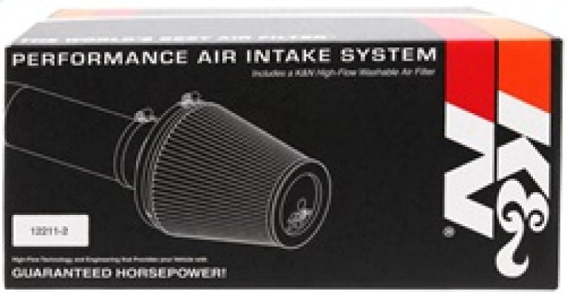 K&amp;N 02 Honda Civic Si Red Typhoon Short Ram Intake