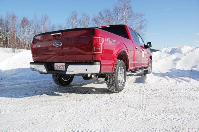 MBRP 2015-20 Ford F-150 2.7L / 3.5L EcoBoost 4in Cat Back Single Side Alum Exhaust System