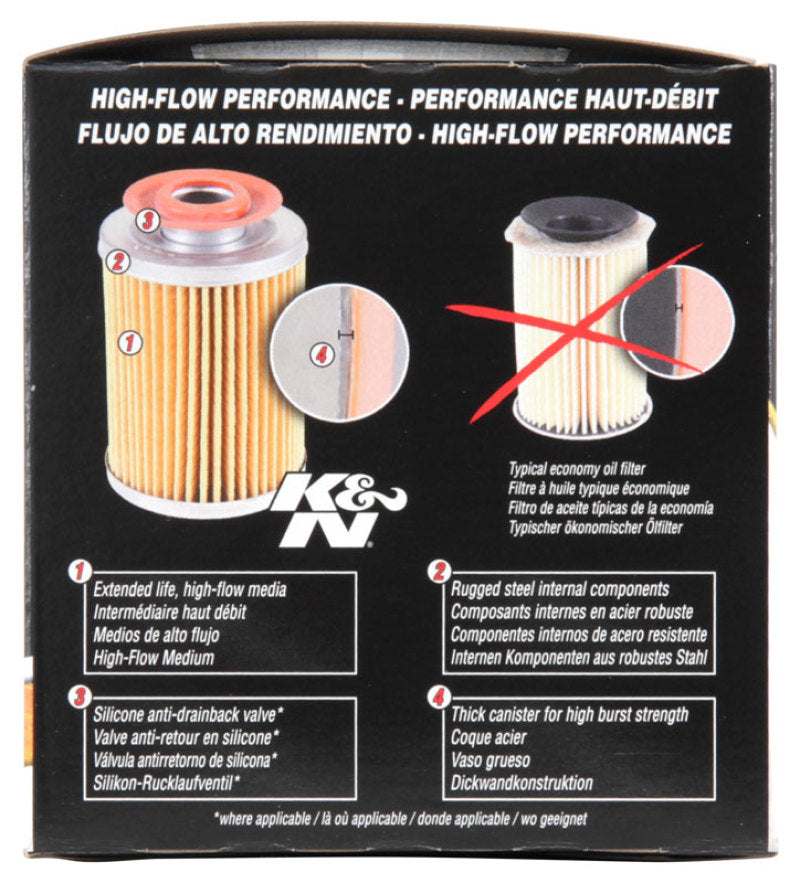 K&amp;N Oil Filter OIL FILTER; AUTOMOTIVE