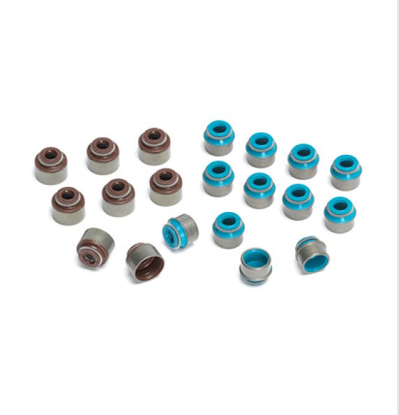 Supertech VW/Audi / BMW 6mm Viton Exhaust Valve Stem Seal - Set of 8