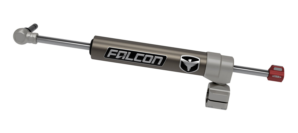 Jeep JL / JT / JK: Falcon Nexus EF 2.2 Fast Adjust Steering Stabilizer | 1-5/8” HD Tie Rod | 01-02-22-110-158