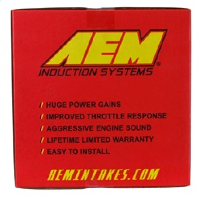 AEM Induction 2019-20 Subaru WRX STI 2.5L Cold Air Intake - Wrinkle Red