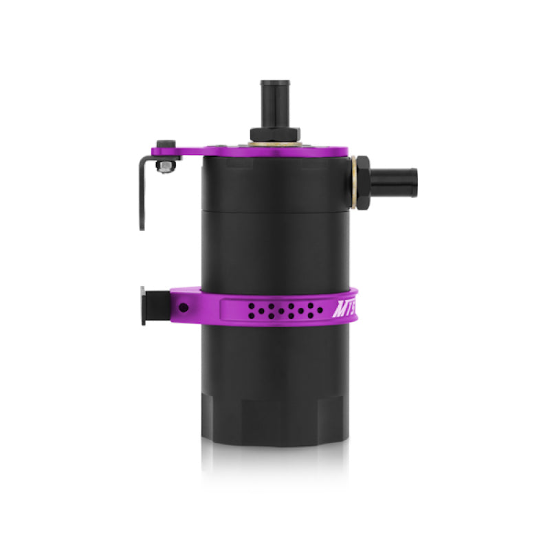 Mishimoto Universal Baffled Oil Catch Can - Purple