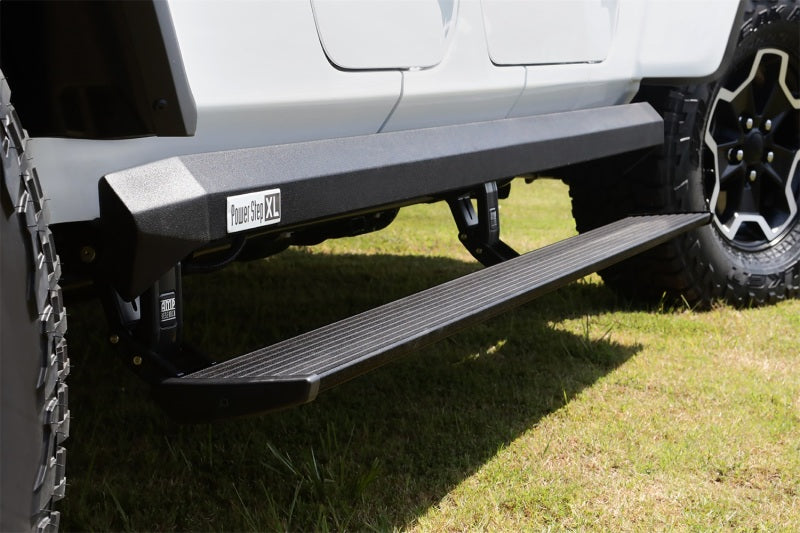 AMP Research 20-22 Jeep JT Gladiator (Launch/Overlnd/Rubicon/Sport/Sport S) PowerStep XL - Black - AMP77135-01A