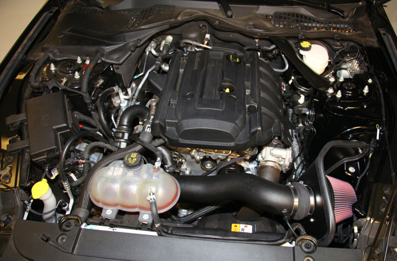 K&amp;N 2015 Ford Mustang L4 2.3L F/I Air Charger Performance Intake