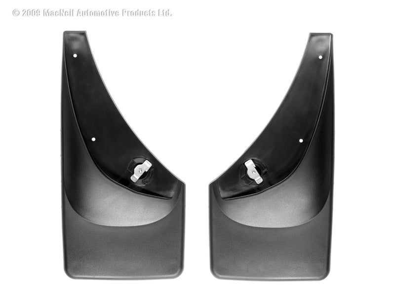 WeatherTech 99-07 Chevrolet Silverado No Drill Mudflaps - Black