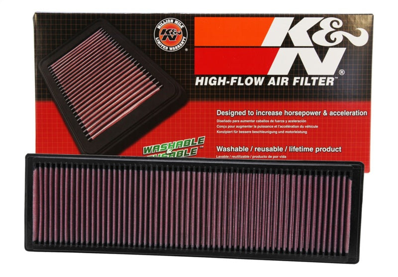 K&amp;N Replacement Air Filter VOLKSWAGEN JETTA 2005-2010, RABBIT 2007-2009 2.5L L5