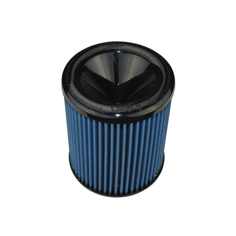 Injen AMSOIL Ea Nanofiber Dry Air Filter - 3 1/2 Filter 6  Base / 6 7/8 Tall / 5 1/2 Top