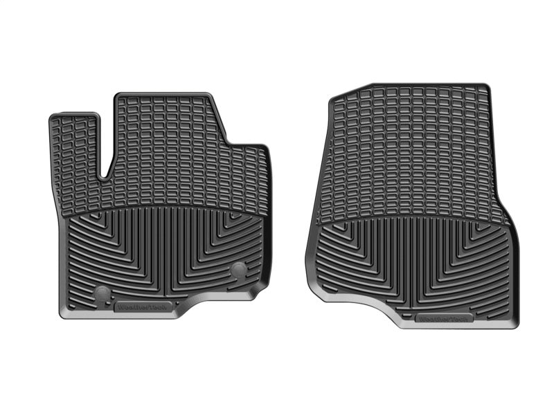 WeatherTech 2017+ Ford F-250/F-350/F-450/F550 (Crew Cab &amp; SuperCab) Front Rubber Mats - Black