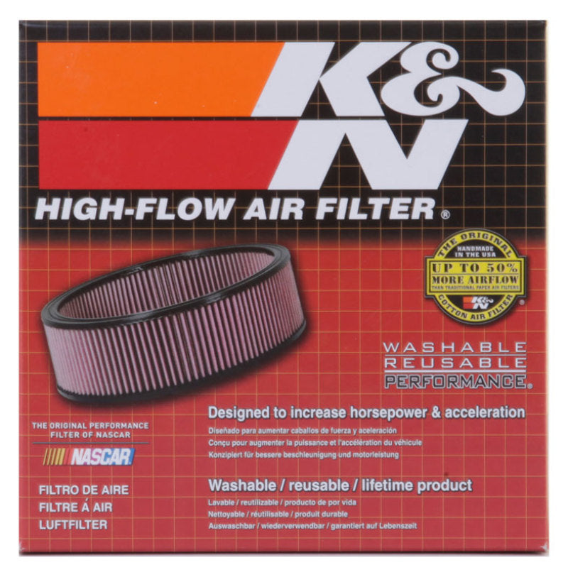 K&amp;N Custom Air Filter Round 5-7/8in OD x 4-7/8in ID x 1.4/5in H