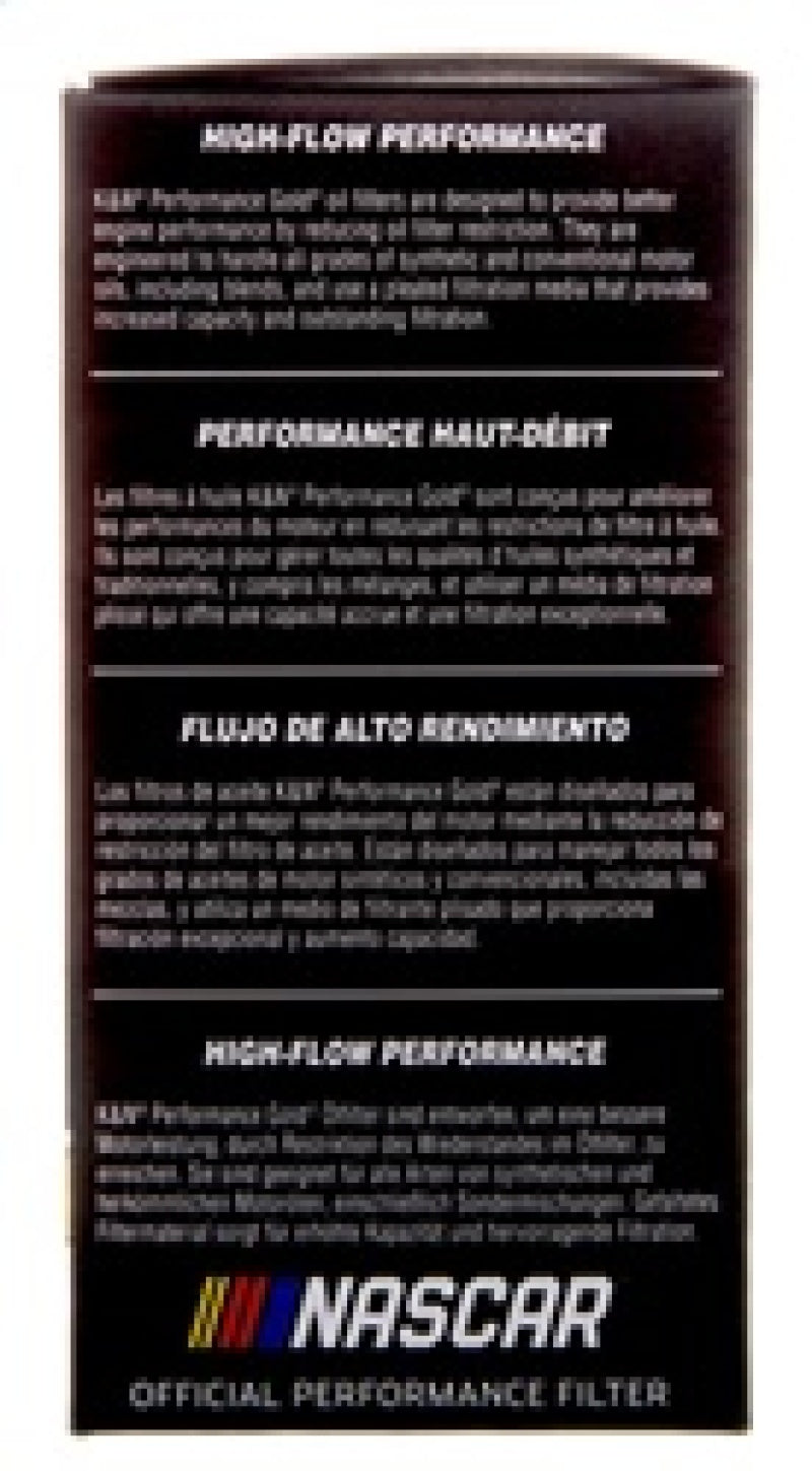 K&amp;N Performance Oil Filter for 2019 Audi A3 2.0L