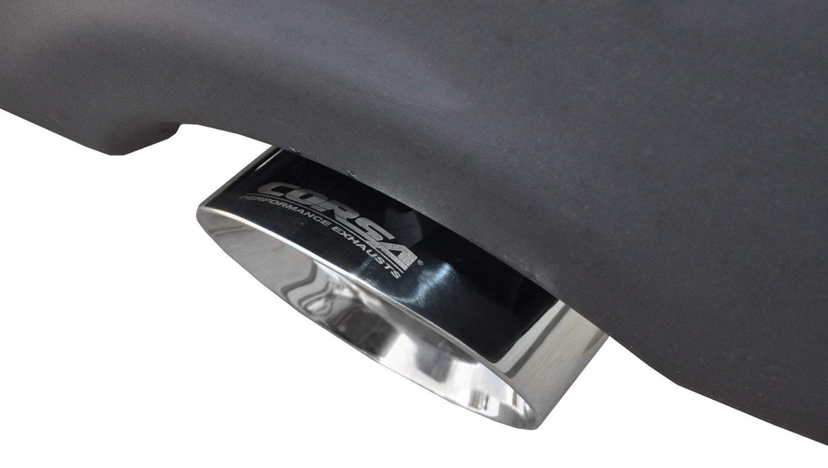 2009-2019(c) RAM 1500 4.7L, 5.7L 140&quot; WB, CORSA Performance 3&quot; Cat-back Exhaust 4.5&quot; tips