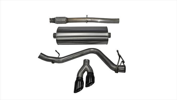 2014-19c Chevy Silverado, GMC Sierra, 5.3L, 3.0&quot; Catback Exhaust with Twin 4.0&quot; Tips - Sport Sound