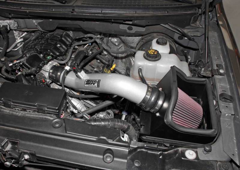 K&amp;N 12-13 Ford F150 3.7L V6 Black High-Flow Performance Intake