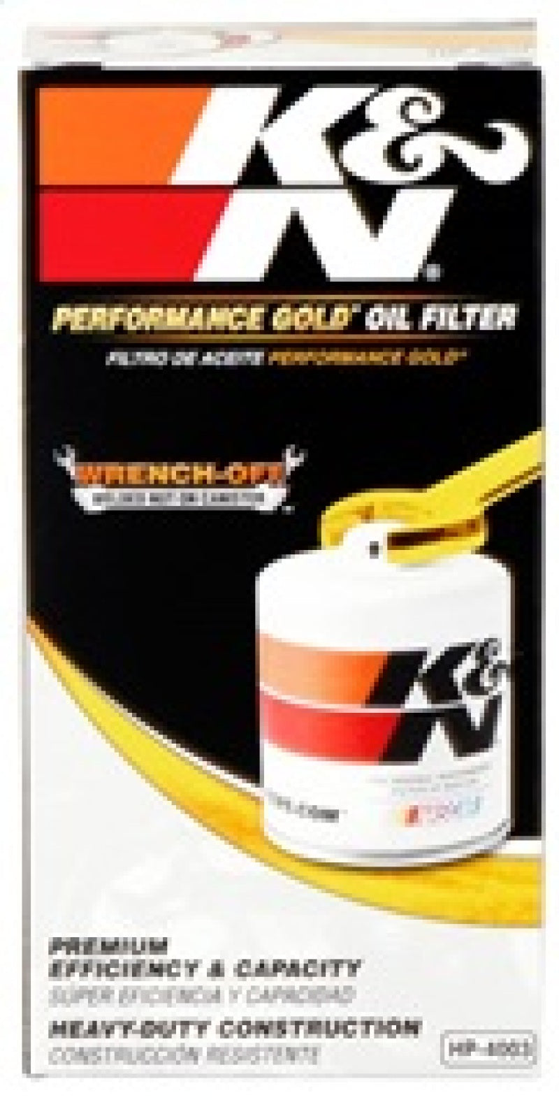 K&amp;N Dodge Performance Gold Oil Filter