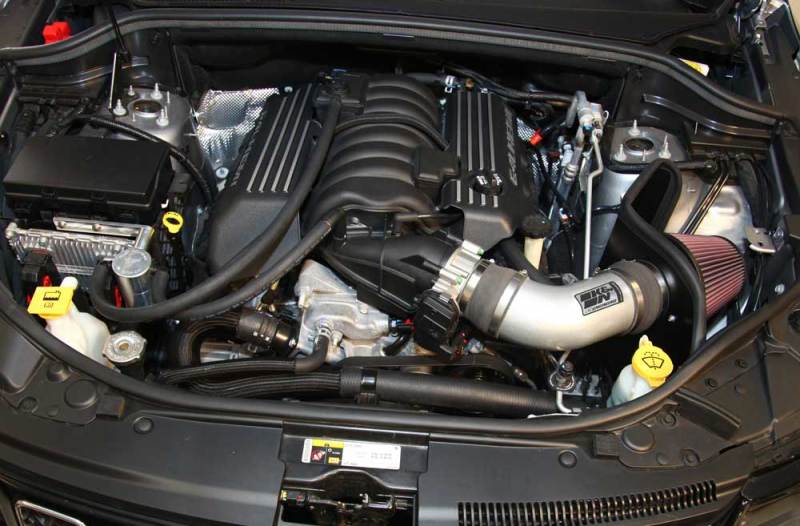 K&amp;N 12-15 Jeep Grand Cherokee SRT 8 6.4L V8 High Flow Performance Intake Kit