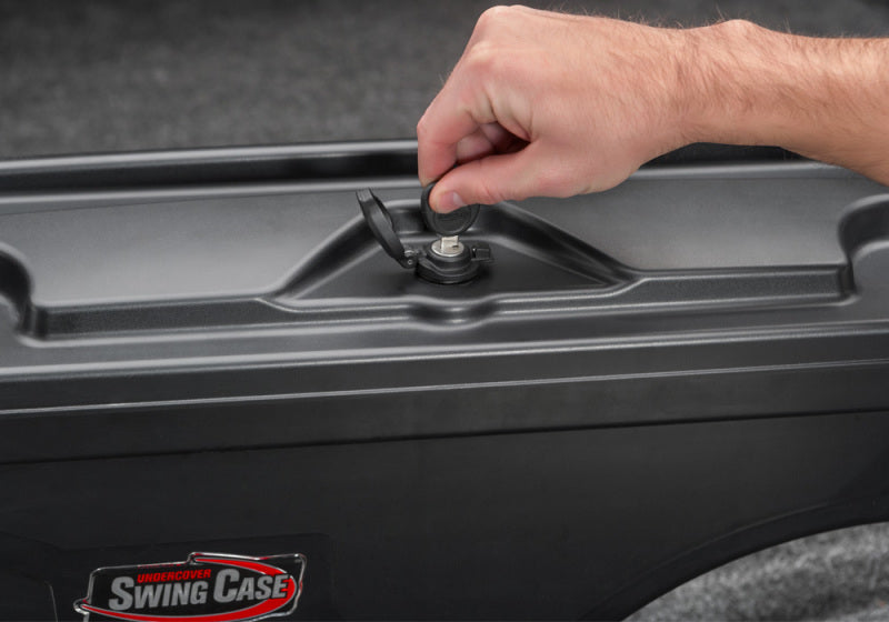 UnderCover 19-23 Ram 1500 Drivers Side Swing Case - Black Smooth