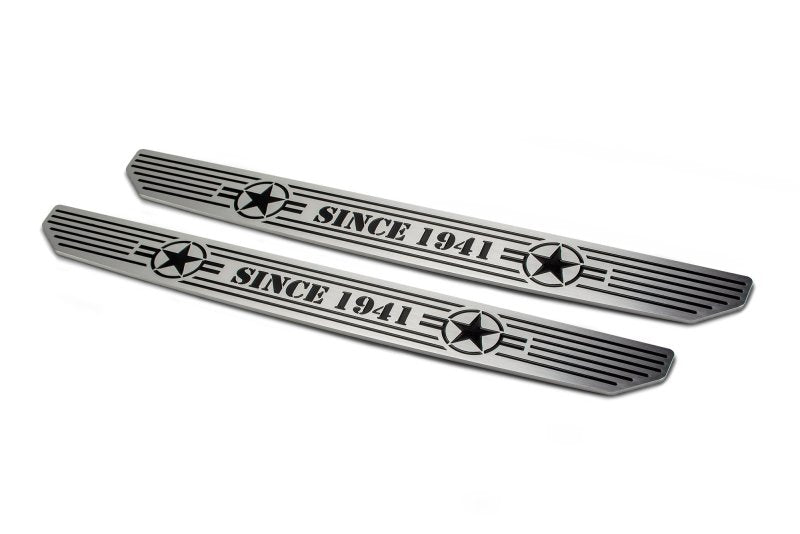 DV8 Offroad 2018-2023 Jeep JL 2020-23 JT Front Sill Plates