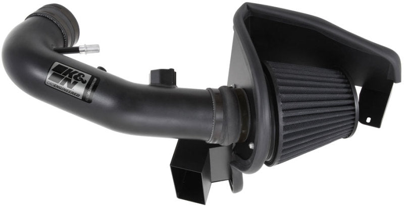 K&amp;N 11-14 Ford Mustang GT 5.0L V8 Black Performance Intake Kit