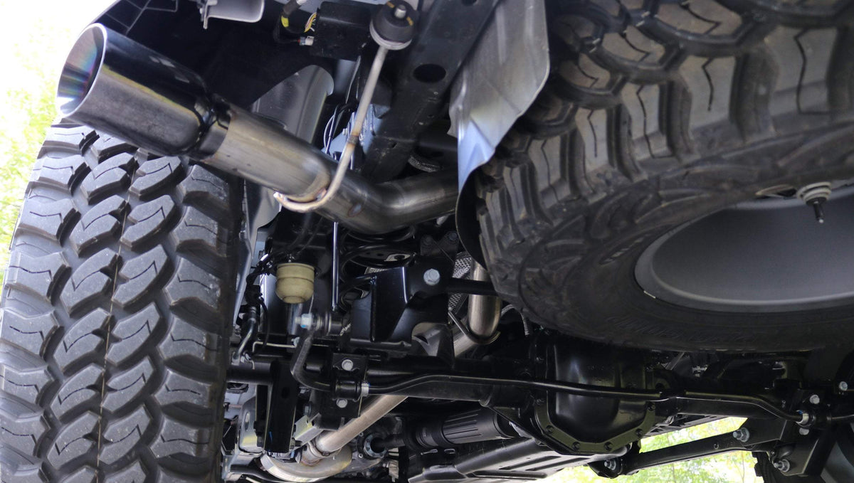 2020-2021 Jeep Gladiator JT 3.6L CORSA Performance 3.0 IN Sport CAT-BACK SINGLE 4.0 IN TIP