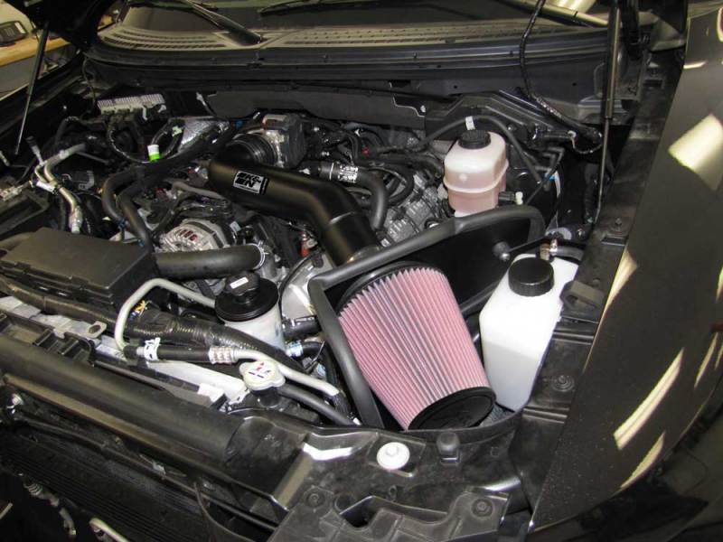 K&amp;N 10-12 Ford F150 SVT Raptor 6.2L V8 High Flow Performance Intake Kit