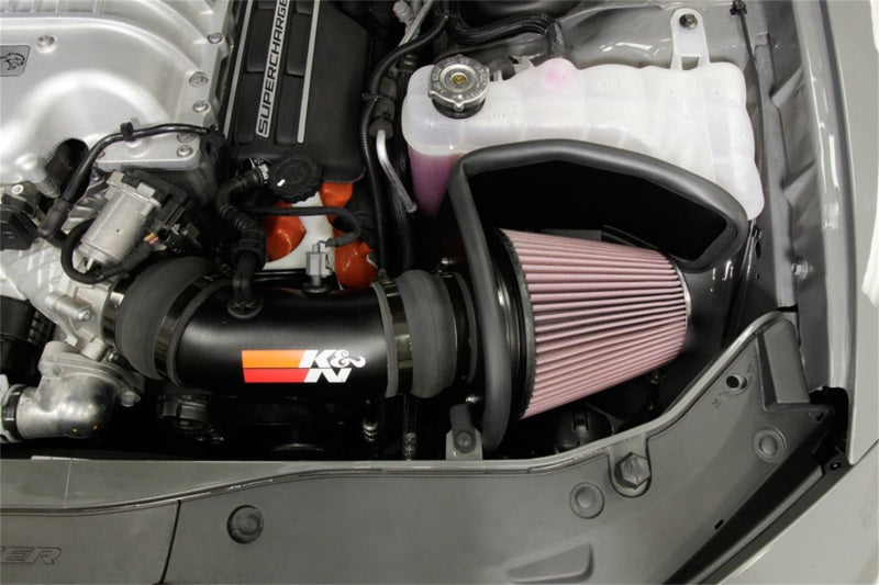 K&amp;N 2017 Dodge Challenger Hellcat SC V8-6.2L F/l Typhoon Air Intake