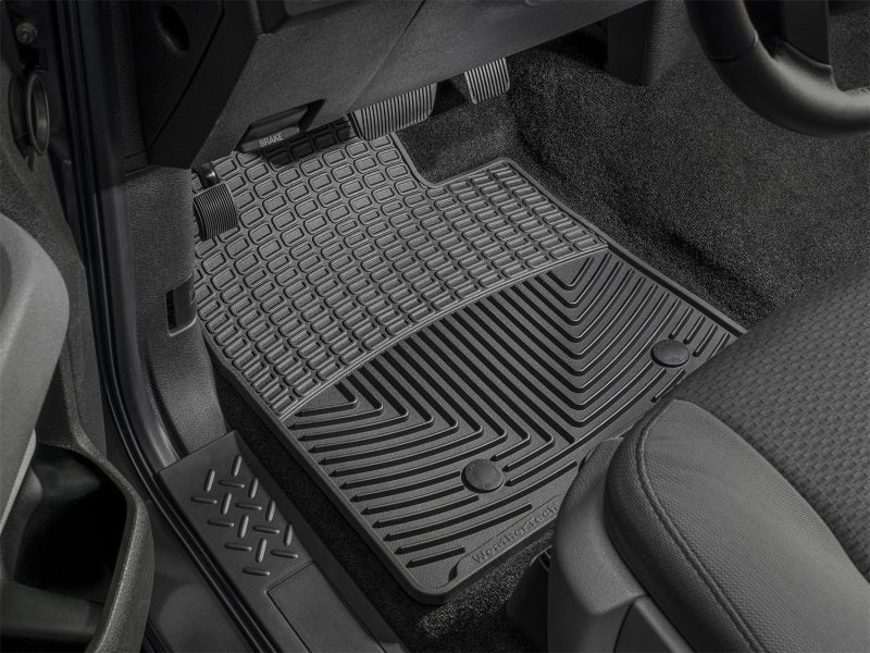 WeatherTech 2013+ Jeep Grand Cherokee Front Rubber Floor Mats - Black