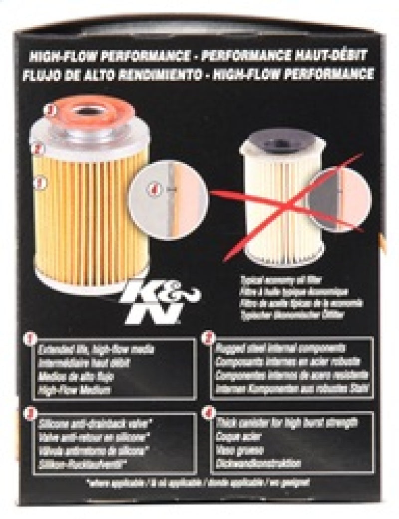 K&amp;N Buick / Chevrolet / Oldsmobile Performance Gold Oil Filter