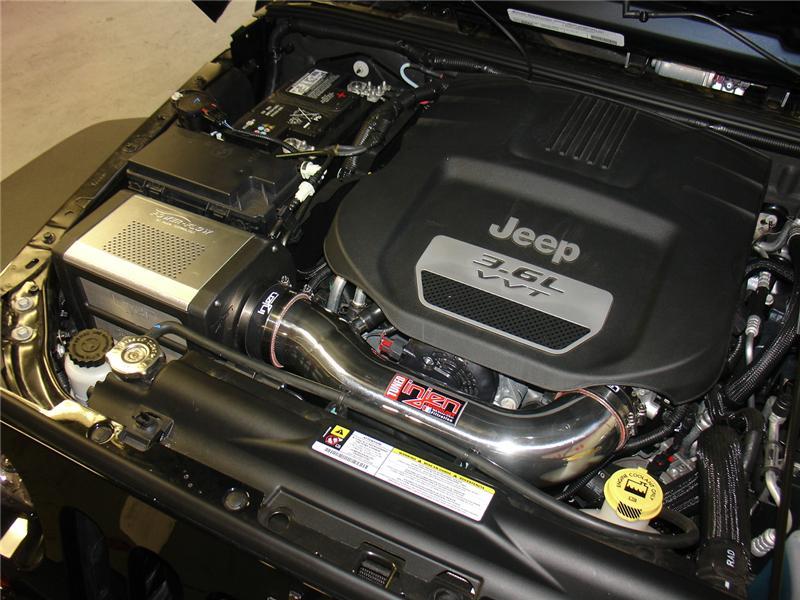 Injen 12-13 Jeep Wrangler JK 3.6L V6 Polished Short Ram Intake w