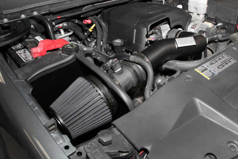 K&amp;N 07-08 Chevy Silverado 1500 4.8L/5.3L V8 / 07-08 GMC Yukon 4.8L/5.3L V8 Black Perf Intake Kit