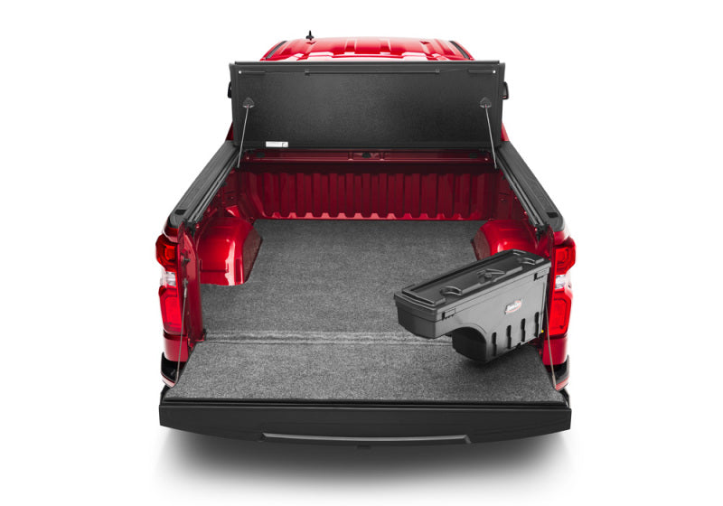 UnderCover 19-20 Chevy Silverado 1500 Passengers Side Swing Case - Black Smooth