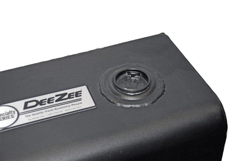 Deezee Universal Tanks - Square Black Steel