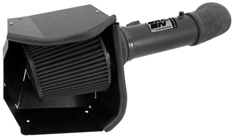 K&amp;N 11-13 Ford F250/F350/F450/F550 Super Duty 6.7L V8 DSL Black Performance Intake Kit
