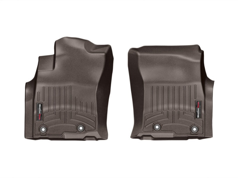 WeatherTech 2013-2014 Toyota 4Runner Front FloorLiner - Cocoa