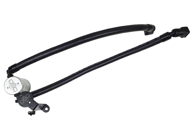 J&amp;amp;L 2020-2023 Ford Explorer 3.0L EcoBoost Oil Separator 3.0 Passenger Side - Clear Anodized