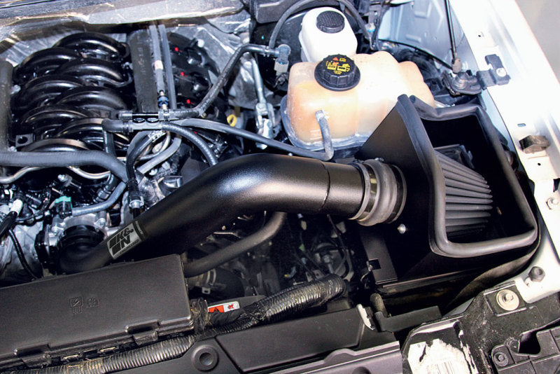 K&amp;N 11-14 Ford F150 5.0L V8 Black Performance Intake Kit