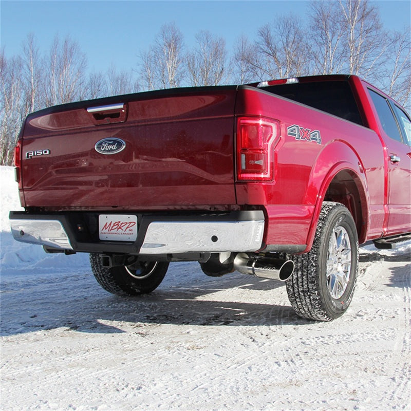 MBRP 2015-20 Ford F-150 2.7L / 3.5L EcoBoost 4in Cat Back Single Side Alum Exhaust System