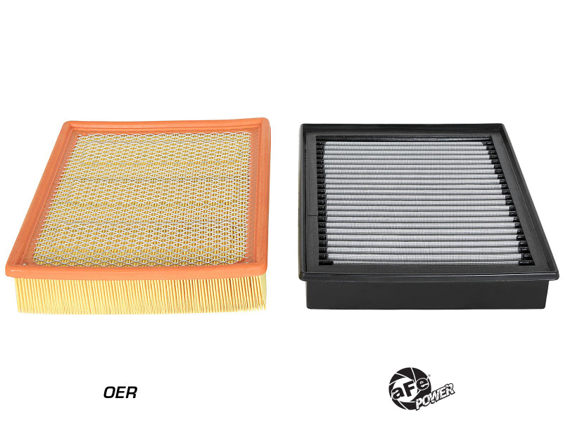 1999-2020 GM Trucks &amp; SUVs 4.3L, 4.8L, 5.3L | aFe Power Replacement Air Filter | 31-10004 | Dry