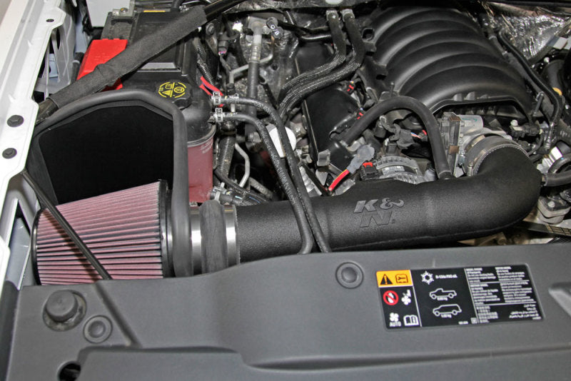 K&amp;N 14-15 Chevy/GMC 1500 V-8 5.3/6 2L Performance Intake Kit