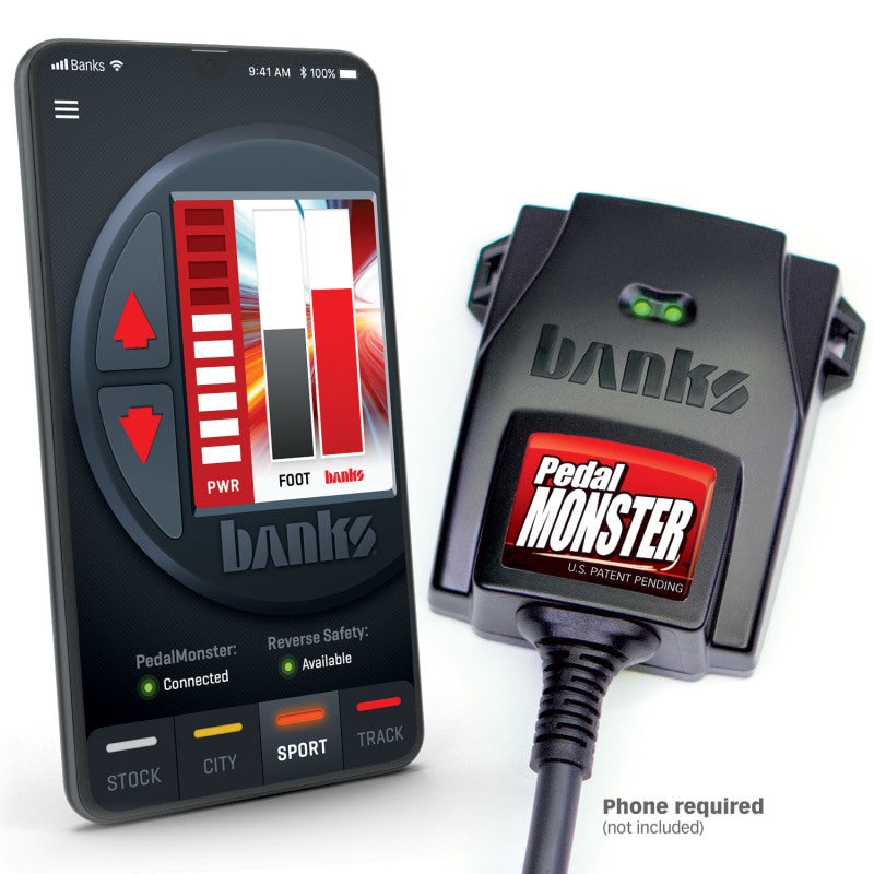 Banks Power Pedal Monster Kit (Stand-Alone) - TE Connectivity MT2 - 6 Way - Use w/Phone