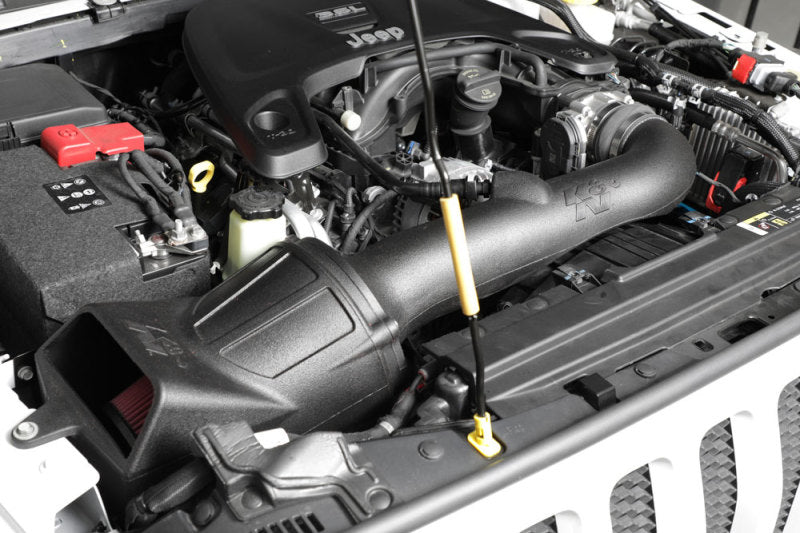 K&amp;N 2018 Jeep Wrangler JL V6-3.6L F/I Aircharger Performance Intake