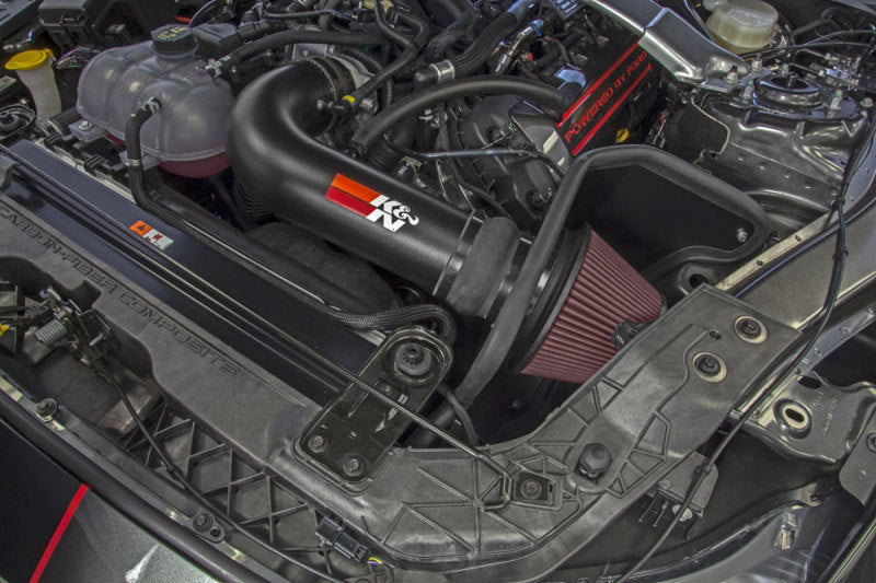 K&amp;N 2016-2017 Ford Mustang Shelby 5.2L V8 Typhoon Cold Air Intake System