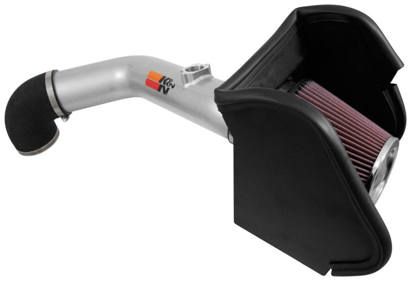 K&amp;N 16-17 Nissan Titan XD V8-5.0L Performance Air Intake Kit - Metal