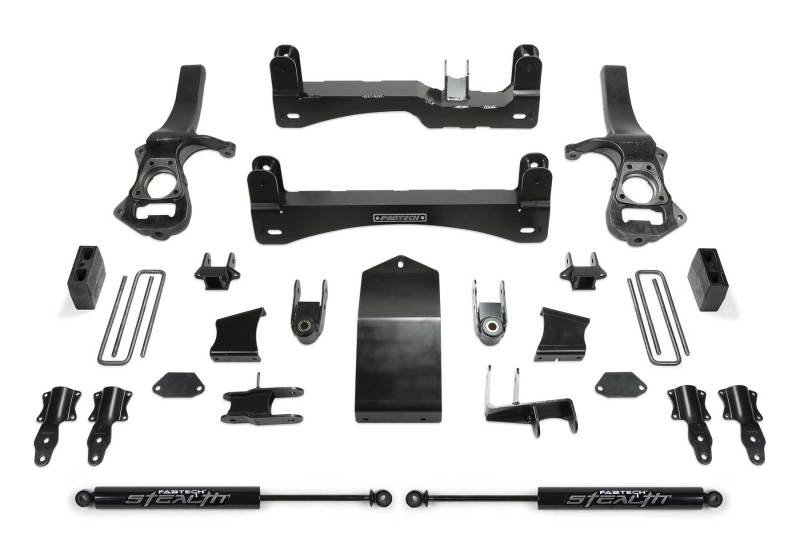 Fabtech 19-21 GM C/K1500 6in Basic System w/Stealth Shocks