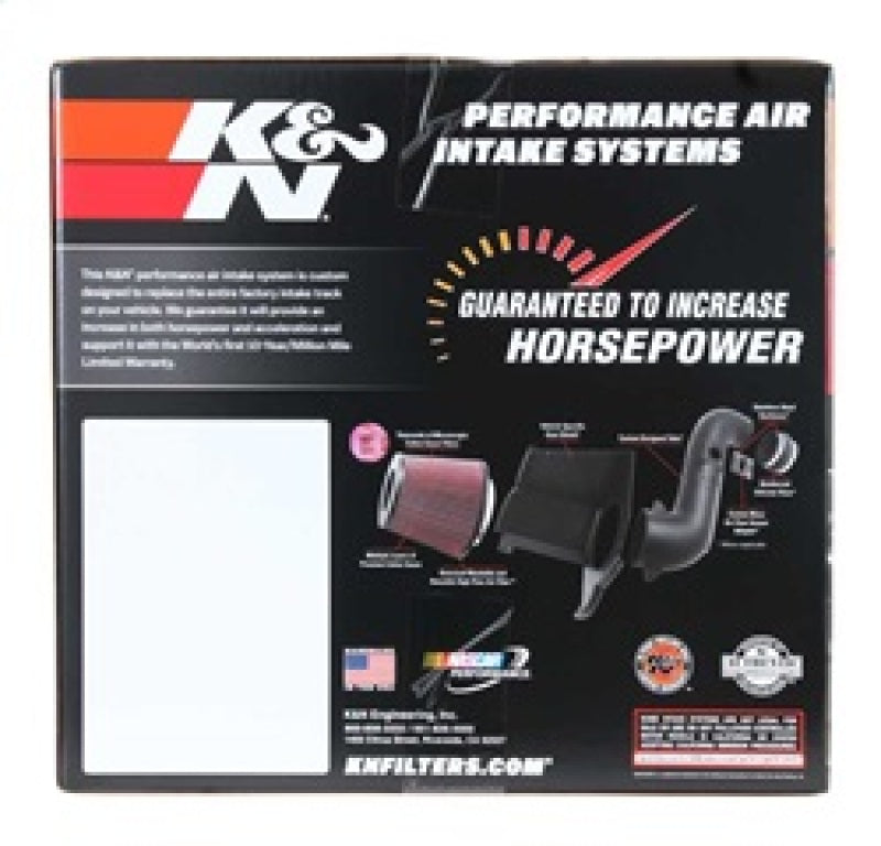 K&amp;N 63 Series Aircharger Performance Intake Kit Chevy/GMC 14-15 Silverado/Sierra 1500 5.3L/6.2L V8