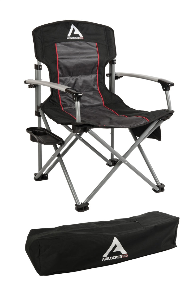 ARB Airlocker Chair W/Table Blk - *Must Order in Pairs of 2*